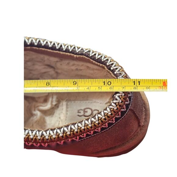 UGG Tasman II Chestnut Brown Suede Slide-In Low Profile Shoes, Women Size 9.5 - Picture 10 of 10
